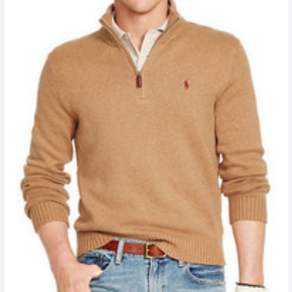 Polo Ralph Lauren Half zipper Mockneck Sweater